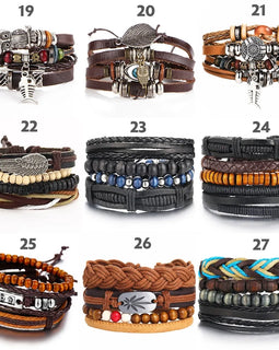 Multilayer Leather Bracelet