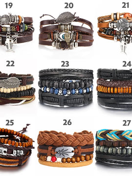 Multilayer Leather Bracelet